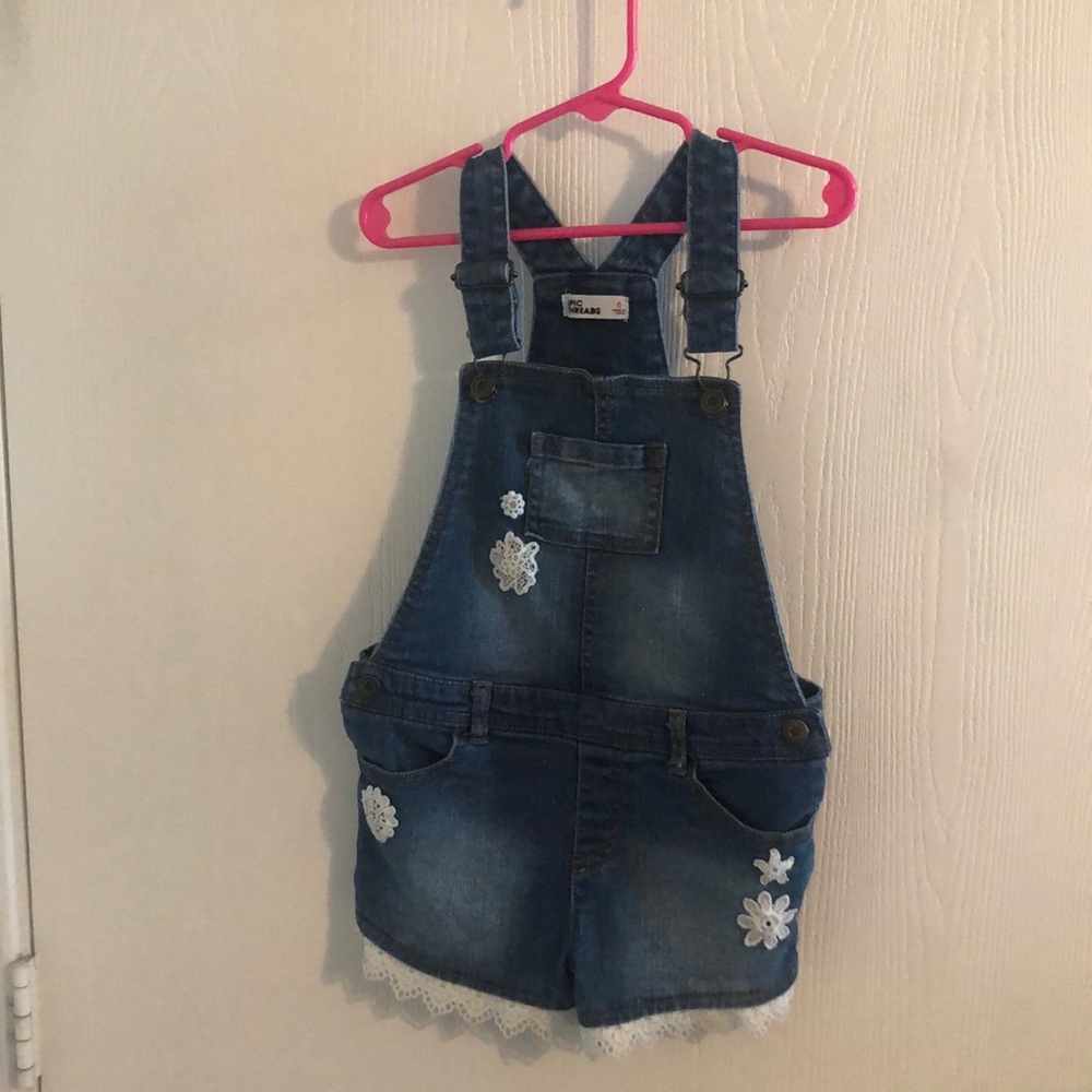 Girls Size 6 Overalls